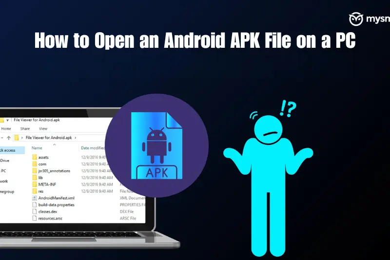 how to open an android apk file on a pc